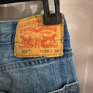 Levi's 514 Slim Straight Men's Jeans - Light Blue Denim